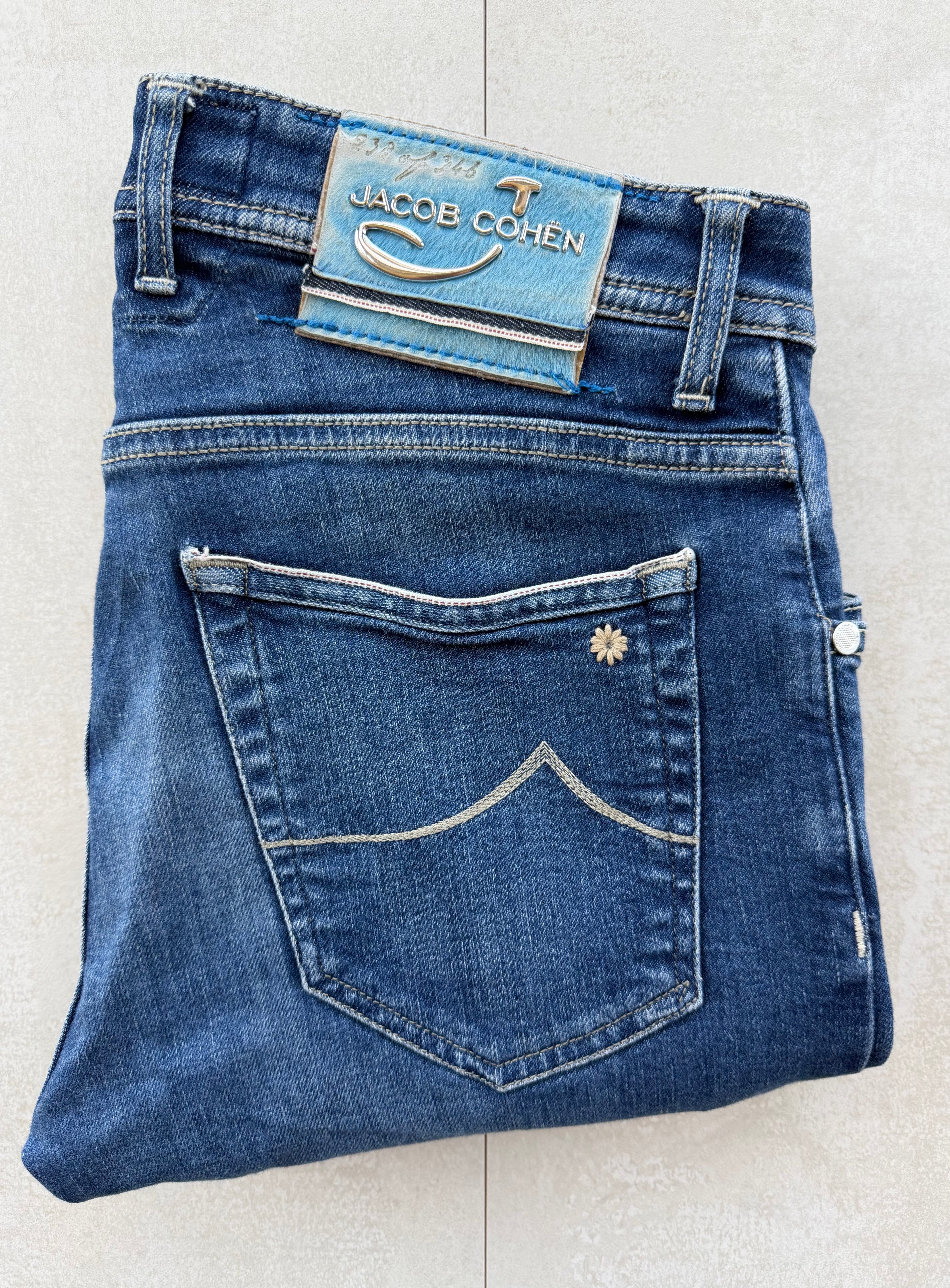 Jacob Cohën J622 Limited Comf Nick Blu Taglia 31