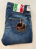 Jacob Cohën J688 Flag Comf Jeans Indigo Blue Size 33