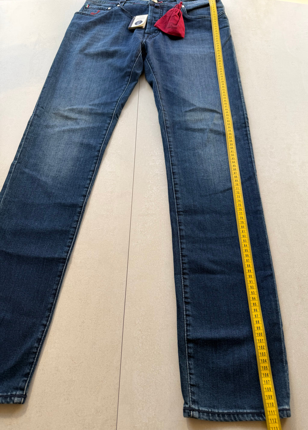 Jacob Cohën J688 Flag Comf Jeans Indigo Blue Size 33